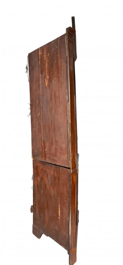 George III Mahogany Corner Cabinet