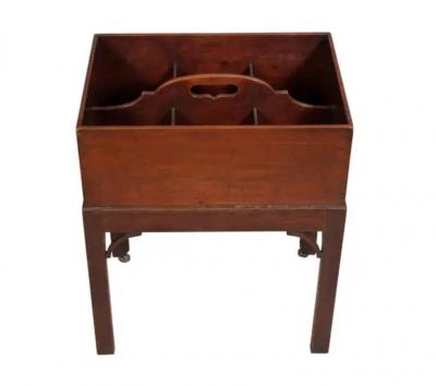 George III Mahogany Decanter Box