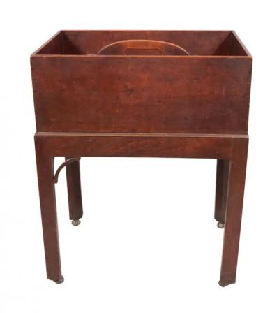 George III Mahogany Decanter Box