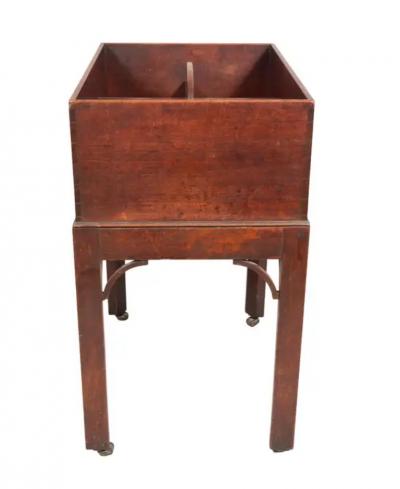 George III Mahogany Decanter Box