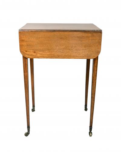 George III Mahogany Diminutive Pembroke Table