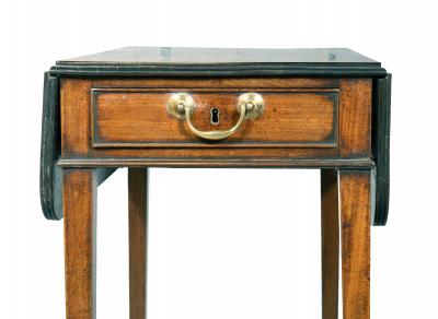 George III Mahogany Diminutive Pembroke Table