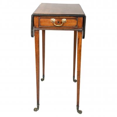 George III Mahogany Diminutive Pembroke Table