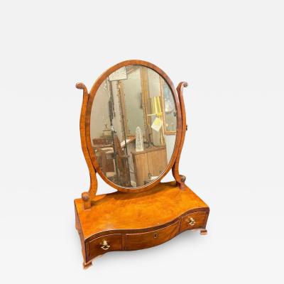 George III Mahogany Dressing Mirror