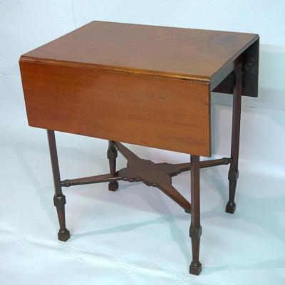 George III Mahogany Drop Leaf Side Table
