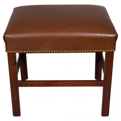 George III Mahogany Footstool