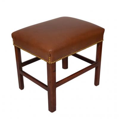 George III Mahogany Footstool
