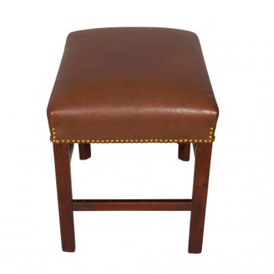 George III Mahogany Footstool