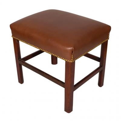 George III Mahogany Footstool