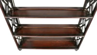 George III Mahogany Hanging Shelf