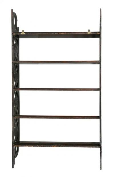 George III Mahogany Hanging Shelf