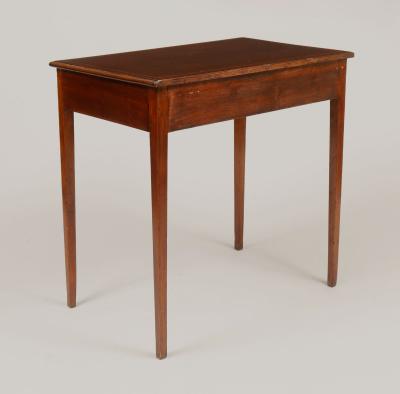 George III Mahogany Inlaid Side Table