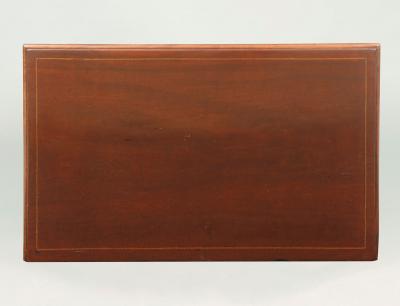 George III Mahogany Inlaid Side Table