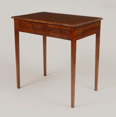 George III Mahogany Inlaid Side Table