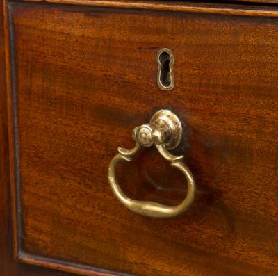 George III Mahogany Kneehole Desk of Exceptional Quality