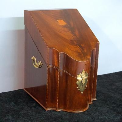 George III Mahogany Knife Box