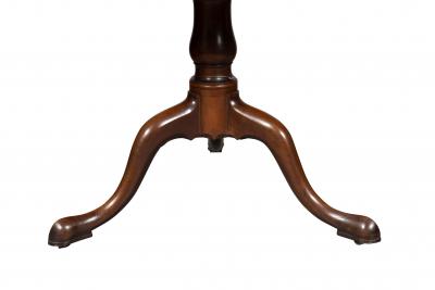 George III Mahogany Leather Top Games Table