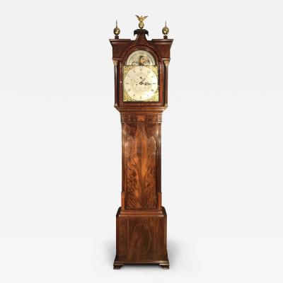 George III Mahogany Longcase Clock