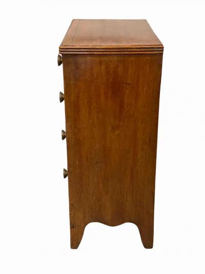 George III Mahogany Miniature Chest