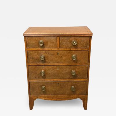George III Mahogany Miniature Chest