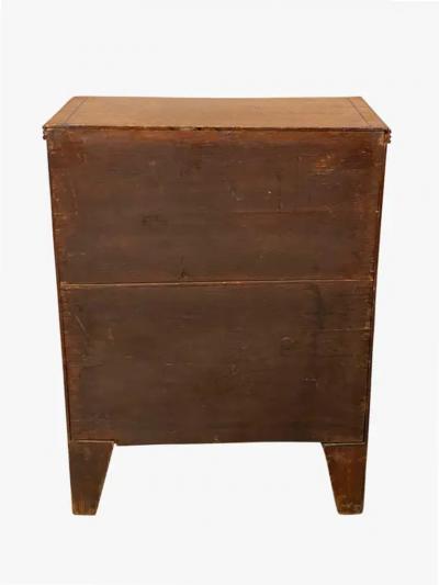 George III Mahogany Miniature Chest