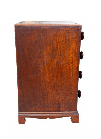 George III Mahogany Miniature Chest