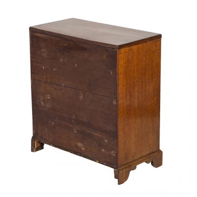 George III Mahogany Miniature Chest of Drawers