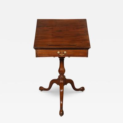 George III Mahogany Reading Stand