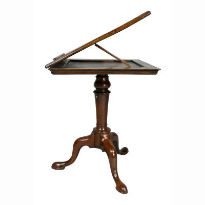 George III Mahogany Reading Stand