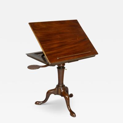 George III Mahogany Reading Stand