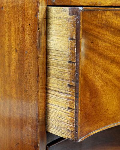 George III Mahogany Serpentine Chest of Drawers