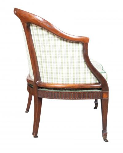 George III Mahogany Settee