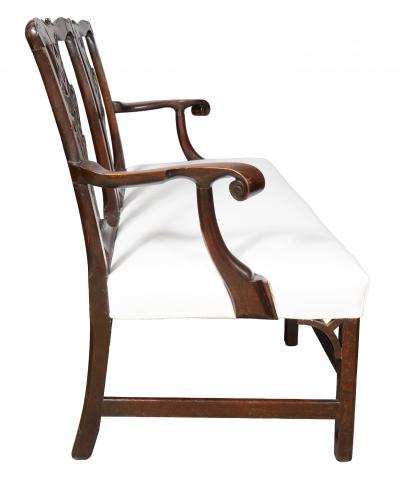 George III Mahogany Settee