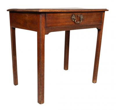 George III Mahogany Side Table