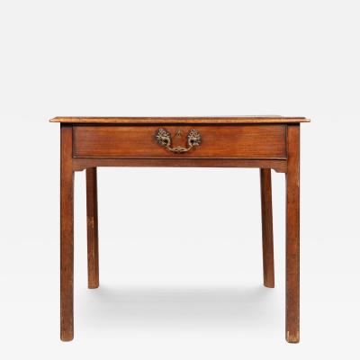 George III Mahogany Side Table