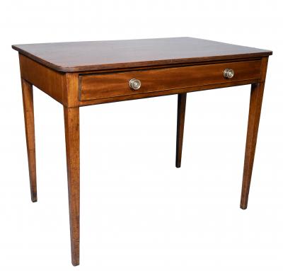 George III Mahogany Side Table