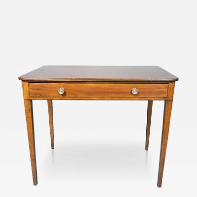 George III Mahogany Side Table