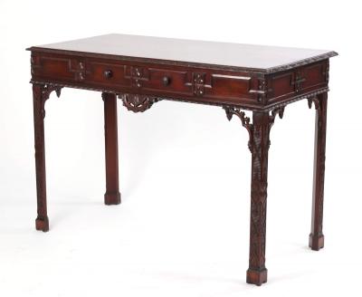 George III Mahogany Side Table c 1800