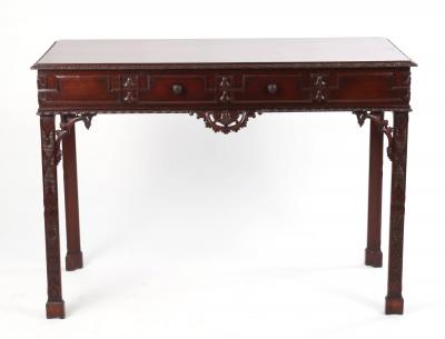 George III Mahogany Side Table c 1800