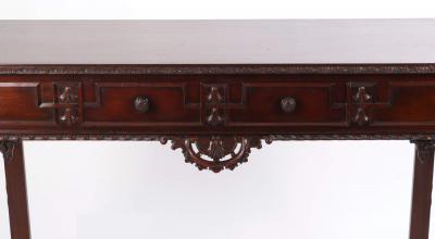 George III Mahogany Side Table c 1800
