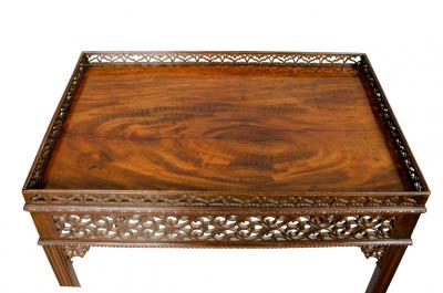 George III Mahogany Silver Table