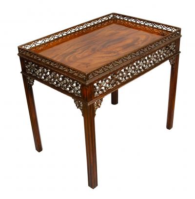 George III Mahogany Silver Table