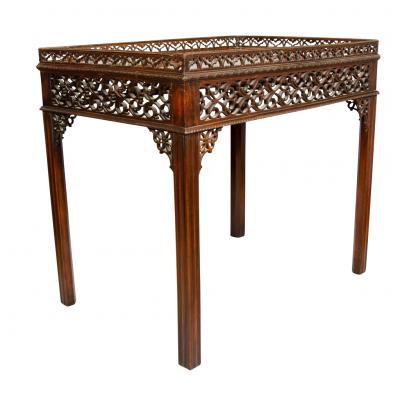 George III Mahogany Silver Table