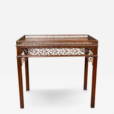 George III Mahogany Silver Table