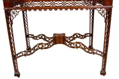 George III Mahogany Silver Table
