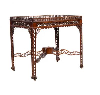George III Mahogany Silver Table