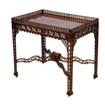 George III Mahogany Silver Table