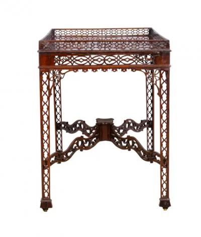 George III Mahogany Silver Table