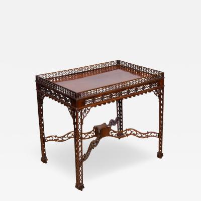 George III Mahogany Silver Table