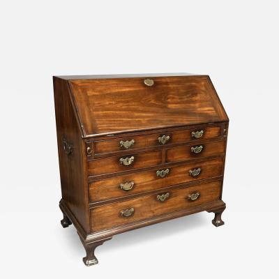 George III Mahogany Slant Lid Desk